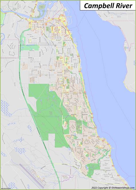 maps campbell river|city of campbell river maps.
